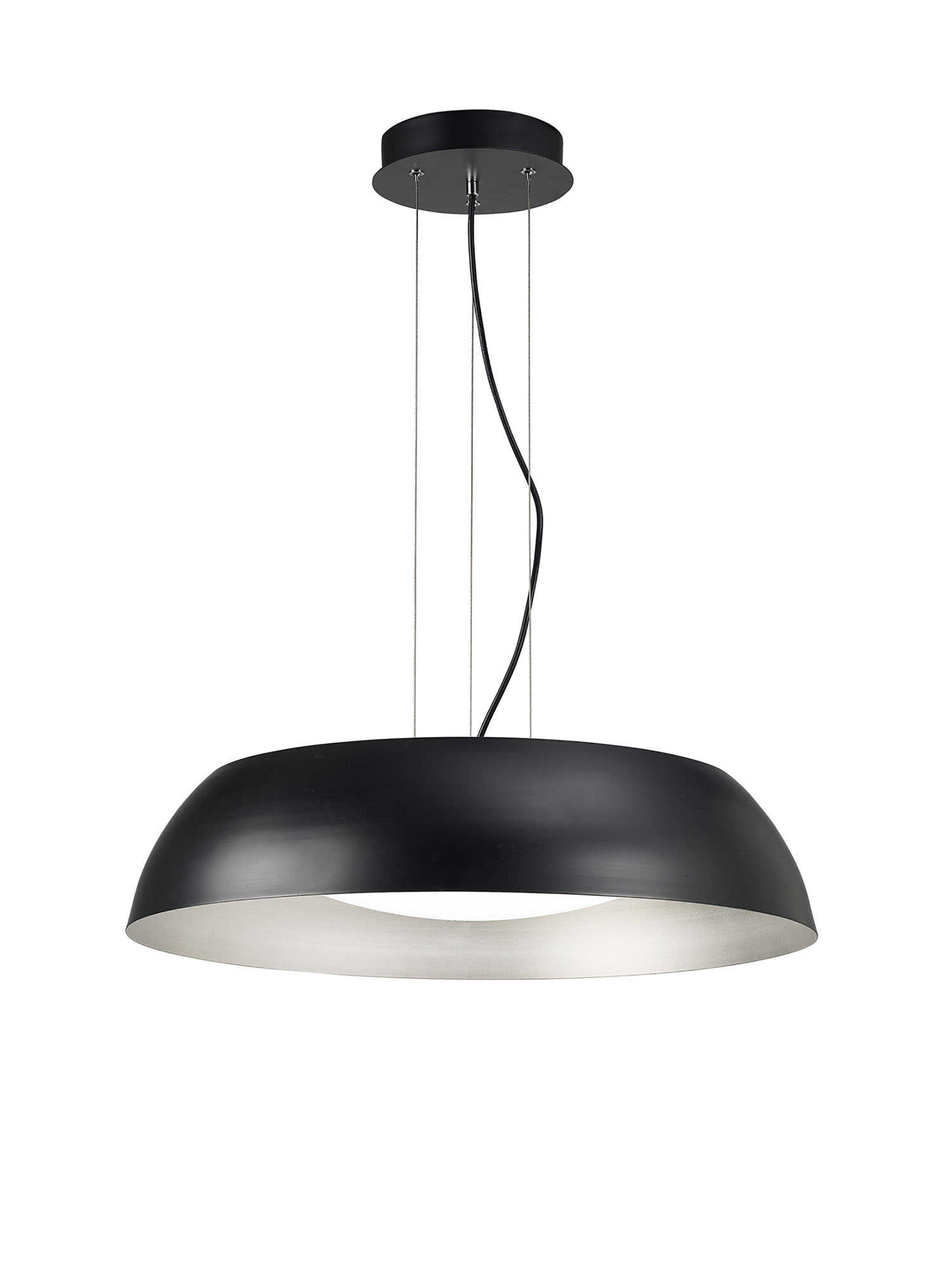 M4843  Argenta 30W LED Pendant Light Matt Black